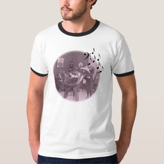サロンのテューバの演奏会 Tシャツ (正面)