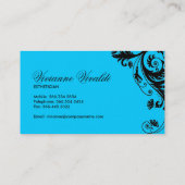 サロンの名刺 名刺 (裏面)