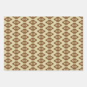 サロンの目 ラッピングペーパーシート (正面2)