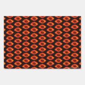 サロンの目 ラッピングペーパーシート (正面)