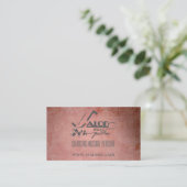 サロンの足 – 名刺 (スタンド正面)