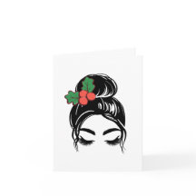 サロンまたはスパクリスマスカードまたはホリデーカード