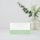 サロンアポイントメントカード エンクロージャーカード (スタンド正面)