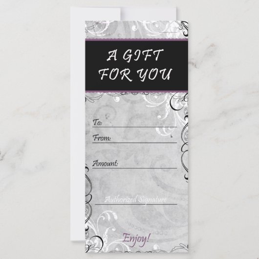 サロンエレガントとスパのギフト証明書の繁栄 (正面)