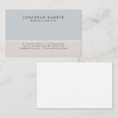 サロンエレガントモダンクリエイティブプロフェッショナルデザイン 名刺 (正面/裏面)