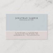 サロンエレガントモダンクリエイティブプロフェッショナルデザイン 名刺 (正面)