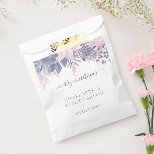 サロンカスタムビジネスクリスマス フェイバーバッグ (封をした状態)