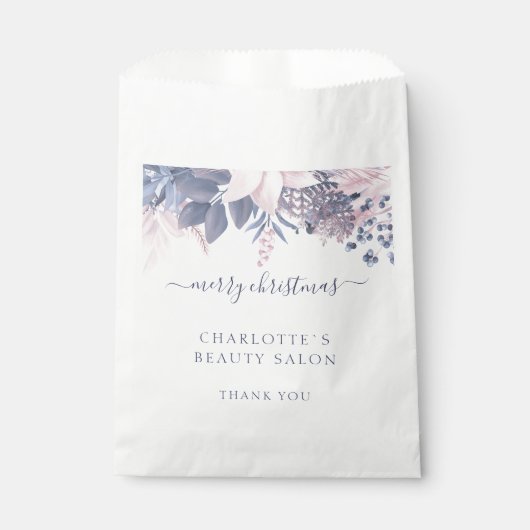 サロンカスタムビジネスクリスマス フェイバーバッグ (正面)