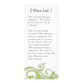 サロンカスタム及びスパラックカード ラックカード (裏面)