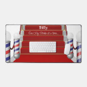 サロンカスタム所有者用デスクマット理容師 デスクマット (キーボード&マウス)