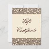 サロンギフトカードさくらんぼブロッサムフローラクリーム (正面)