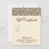 サロンギフトカードさくらんぼブロッサムフローラクリーム (裏面)