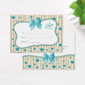 サロンギフトカードスパバレンタインズデイブルーハート (デスク)