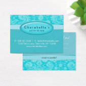 サロンギフトカード証明書スパブルーダマスク (デスク)