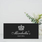 サロンギフト券クラウン白黒 (スタンド正面)