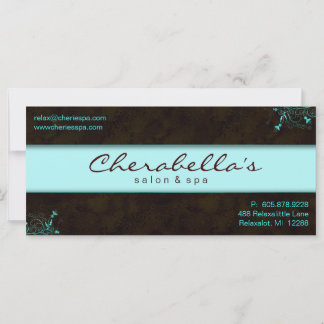 サロンギフト券フローラエレガントターコイズ