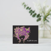 サロンギフト券 割引カード (スタンド正面)