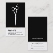 サロンシアーズアポイントメント 予約カード (正面/裏面)