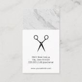 サロンシアーズモノグラムマーブルトリムチーター 名刺 (裏面)