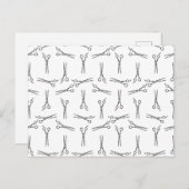 サロンシザースシアーズカスタムBG色 ポストカード (正面/裏面)