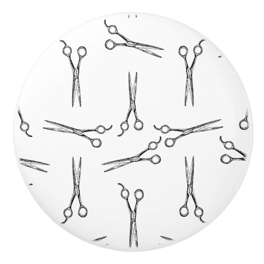 サロンシザーズヘアドレッサーシカスタムアーズBGカラー セラミックノブ (正面)