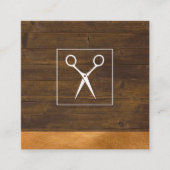 サロンシ素朴アーズウッドアポイントメントカード 予約カード (正面)