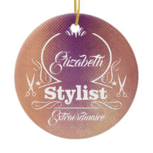 サロンスタイリストヘアドレッサーバラ金ゴールドモノグラム