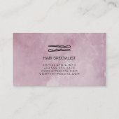 サロンスタイリッシュグランジ 名刺 (裏面)