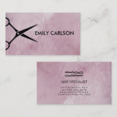 サロンスタイリッシュグランジ 名刺 (正面/裏面)