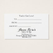 *~*サロンスパイベントシフェミニンック芸術的 (裏面)