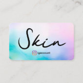 サロンスパエステティシャン 名刺 (裏面)