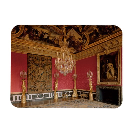 サロンダポロン（アポロルーム）とタペストリー マグネット (横)