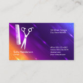 サロンツール | モダンスタイリッシュ 名刺 (裏面)