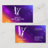 サロンツール | モダンスタイリッシュ 名刺 (正面/裏面)