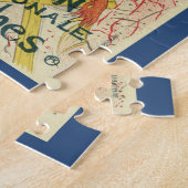 サロンデセントバイトゥールーズロートレック,アールヌーボー ジグソーパズル (側面)