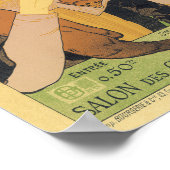 サロンデセント31ルーボナパルテヴィンテージアドフランスのレス ポスター (角)