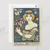 サロンデセント ポストカード (正面/裏面)