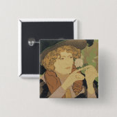 サロンデセント 缶バッジ (正面&裏面)