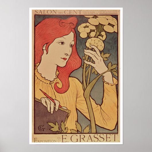 サロンデセント， 1894 ポスター (正面)