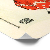 サロンナショナルデラモードオールドフランスのファッションショー ポスター (角)