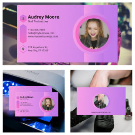 サロンネイリスト 名刺