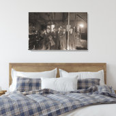 サロンバーインテリアメンマンケーブ1890のフォトパブ キャンバスプリント (インサイチュ (寝室))