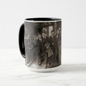 サロンバーインテリアメンマンケーブ1890のフォトパブ マグカップ (正面左)