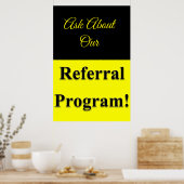 サロンバーバーショップポスター紹介プログラム ポスター (キッチン)