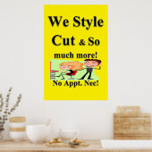 サロンバーバーショップポスター ポスター (キッチン)