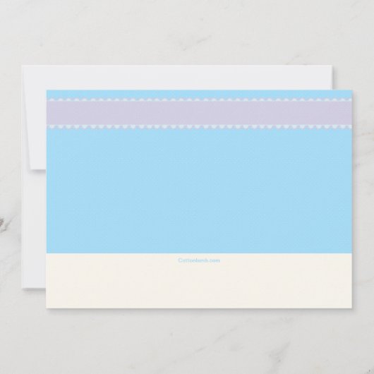 サロンパーティの招待状 招待状 (裏面)