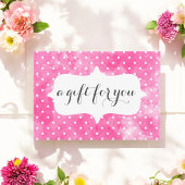 サロンピンクホワイトギフト券