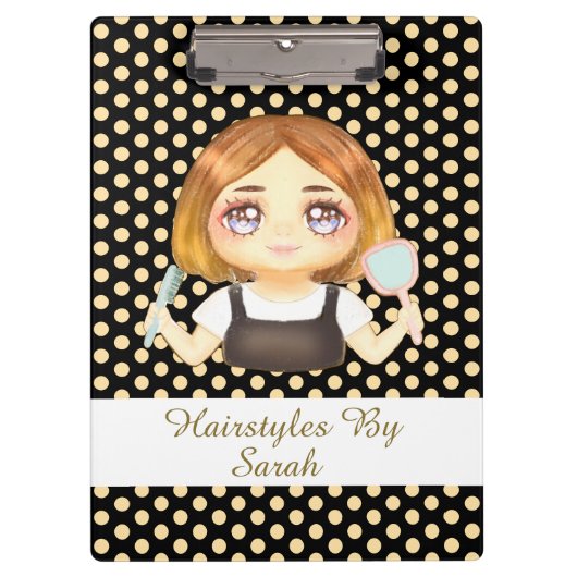 サロンヘアスタイリスト クリップボード (正面)