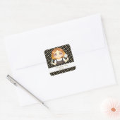 サロンヘアスタイリスト スクエアシール (封筒)