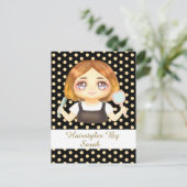 サロンヘアスタイリスト ポストカード (スタンド正面)